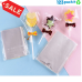 Transparent Cellophane Square Bag lot of 100pcs